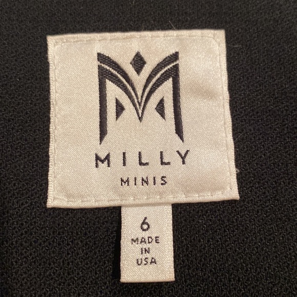 Milly Minis Designer Coat Size 6 Wool with Satin Lining - Picture 7 of 12